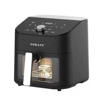 Электрическая аэрофритюрница Sokany SK-10054 7 л с таймером для жарки без масла
