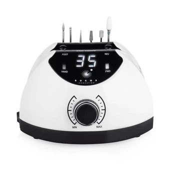 Фрезер Bucos Nail Drill X4 Pro White Pearl 65W 35 000 об+6 улучшених фрез
