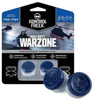Накладки на стики KontrolFreek COD Warzone Blue для Sony PS4 DualShock/PS5 DualSense