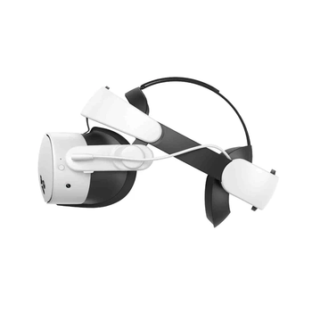Крепление Kiwi Design H4 Boost Battery Halo Head Strap с аккумулятором 5300 мАч для Quest 3/3S белый