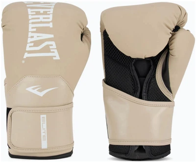 Боксерські рукавиці Everlast Elite 2 Boxing Gloves P00003318 16 унцій Бежеві (009283624187)