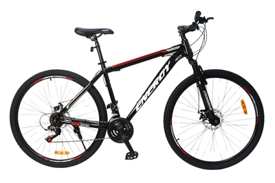 Велосипед CrossBike Energy 29" 17" Чорний-Червоний