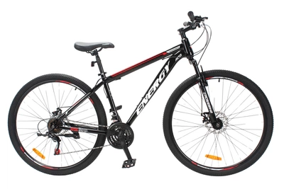 Велосипед CrossBike Energy 29" 19" Чорний-Червоний