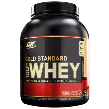 Протеїн Optimum Nutrition 100% Whey Gold Standard 2270 грам Полуниця-банан (101426-5)