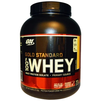 Протеїн Optimum Nutrition 100% Whey Gold Standard 2270 грам Банан (101426-8)