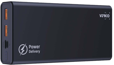 УМБ Verico Power Pro PD 20000 mAh Black (4PW-PDPBK1-NN)