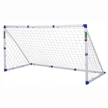 Ворота футбольні Outdoor-Play JC-7366A1 366 х 183 х 122 см, біло-сині