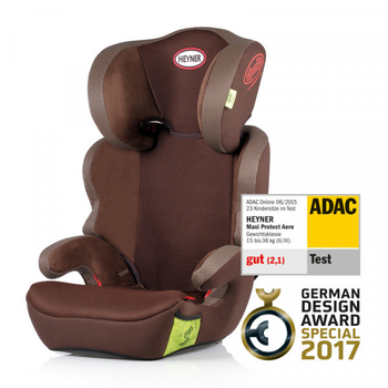 Автокрісло дитяче 15-36 кг Heyner MaxiProtect AERO SP (II + III) Cookie Brown (797 600 HE)