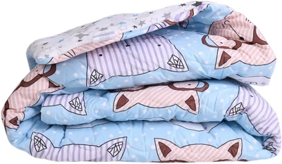 Одеяло MirSon Летнее 110x140 см Хлопок №2817 Color Fun Line Whales (2200006685036)