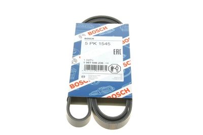 Ремінь генератора Opel Zafira 1.6 05-15/ Suzuki Baleno1.8i 96-02/ Grand Vitara2.0 98-15 5PK1545 - 1 987 946 236 BOSCH