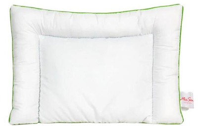 Подушка антиалергенна MirSon Малюк Есо Ecosilk 804 Низька 40х60 см (2200000251183)