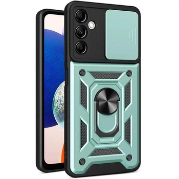 Протиударний броньований чохол із захистом камери для Samsung Galaxy A16 (A165) Armor Case Keysion green