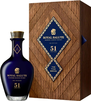 Віскі Royal Salute 51 рік 0.7л 45.5% у подарунковій упаковці (5000299624258)