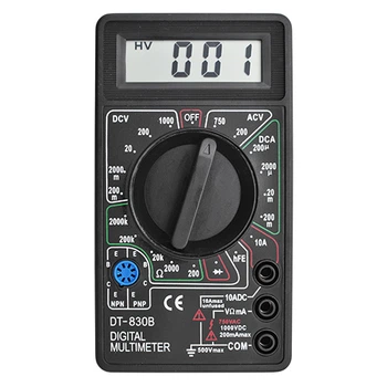 Тестер 830 В-2 10 А 200 Ом 1000 В Black (3119)