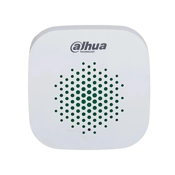 Бездротова охоронна сирена внутрішня Dahua DHI-ARA12-W2(868) 2хCR123A 105 дБ 868 мГц-868.6 мГц Білий