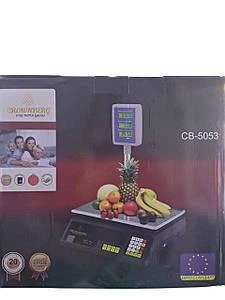 Весы для бизнеса 50 кг 6В CB-5053 Для дома, Для гостиниц, Для общепита, Для бара, Для производства, Для ресторана