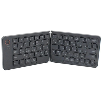 Клавиатура складная беспроводная 1981 B023 2.4GHz Black (3_06350)