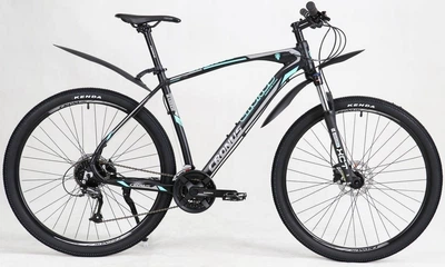 Велосипед Cronus Warrior 29"21" Чорний-Бірюзовий