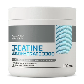 Креатин моногидрат OstroVit Creatine Monohydrate 3300, 120 капсул