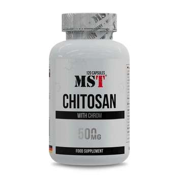 Хітозан З Хромом MST Chitosan With Chrom 500 мг 120 капсул