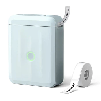 Термопринтер для друку етикеток NIIMBOT D110_M Bluetooth Blue