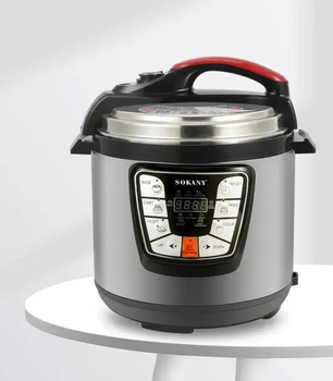 Мультиварка скороварка 6 л Sokany SK-2401 1000 Вт многофункциональная пароварка
