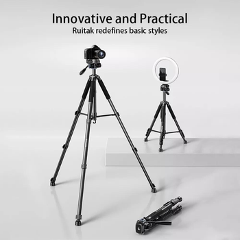 Штатив Rtako Tripod Stand Multifunctional Rtako VT-990S 1.90 m Black