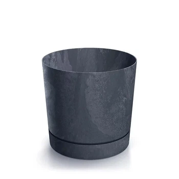 Горщик для квітів Prosperplast Tubo P 150E Антрацит (DPOP)