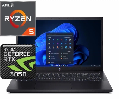 Ноутбук (2024) for gaming Acer Nitro V Ryzen 5-7535HS/ 16GB / 512GB/ RTX3050 / 15,6" 144Hz