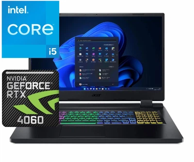 Ноутбук (2024) for gaming Acer Nitro 5 i5-12500H/ 64GB / 1TB+2TB/ Win11x Licensed/ RTX4060 / 15.6" 165Hz