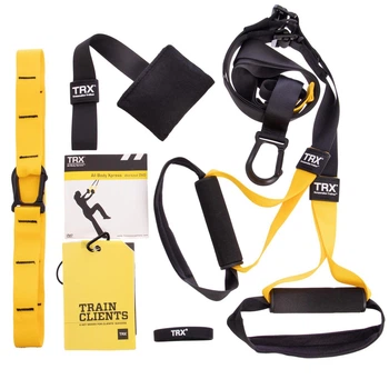 Петли тренировочные подвесные для функционального тренинга TRX Pro Pack P3 Home 3726-05 Black-Yellow