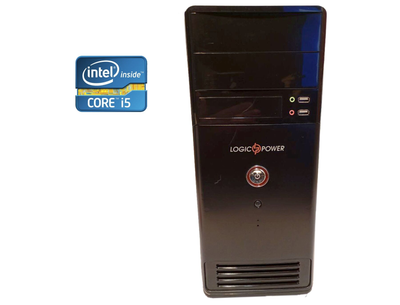 ПК Б-класс LogicPower Tower / Intel Core i5-4590 (4 ядра по 3.3 - 3.7 GHz) / 8 GB DDR3 / 500 GB HDD / Intel HD Graphics 4600 / 370W б/у