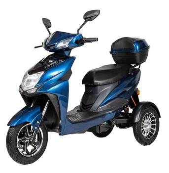 Електроскутер ATLAS Falcon Trike Box 1500W 72V20Ah Cyan Blue