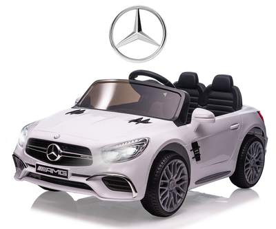 Samochód elektryczny dla dzieci Milly Mally Mercedes-Benz SL65 AMG White 5732 (5901761129267)