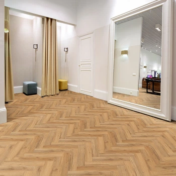 Виниловый пол SPC Infinity Floors Hera английская ёлка 33 класс 6мм с подложкой