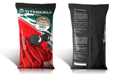 Прикормка с крилевой мукой INTERKRILL на Карася 1кг Халва