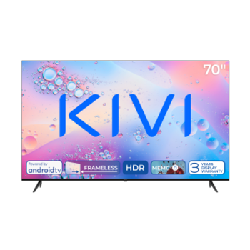 Телевизор KIVI 70U760QB 70" UHD 3840х2160 Smart TV Direct LED Black