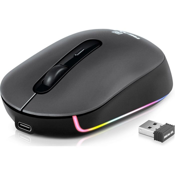 Миша бездротова REAL-EL RM-470W Dark Gray