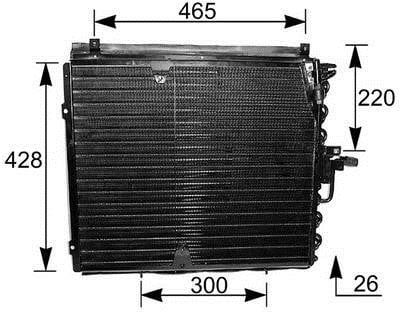 Радиатор кондиционера MAHLE (AC 133 000S)