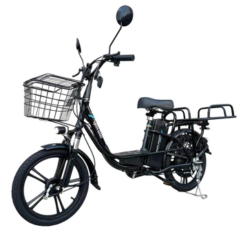 Електровелосипед Green Giant U18" (600W,48V,26Ah) +Вантажний Посилений Багажник Чорний