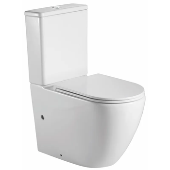 Унітаз-компакт Mixxus Premium ELLIPSE-0402-T1, сантехнічна порцеляна, білий (MP6592)