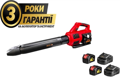 Повітродувка акумуляторна GTM ABC36/774BL 36 В 774 м3/год (ABC36/774BL_KIT)