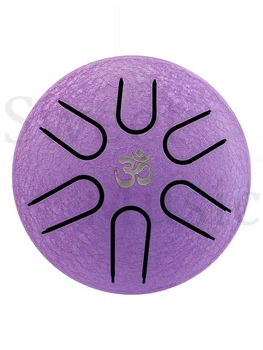 Мини глюкофон 3" (8см) 6 нот Hluru TM6-3 Purple 304 Stainless Steel
