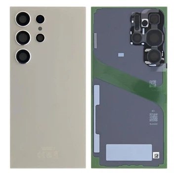 Задня кришка Samsung S24 Ultra S928 зі склом камери, Titanium Gray, оргінал, GH82-33349A