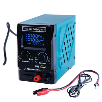 Блок питания лабораторный 400W, 0-30VDC, YIHUA 3010D IV