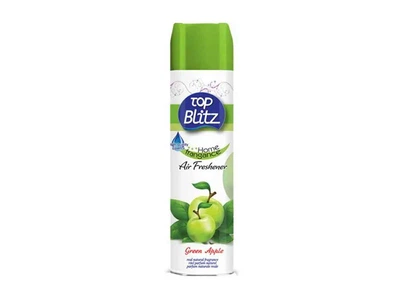 Освiжувач повiтря спрей TOP BLITZ 300мл GREEN APPLE