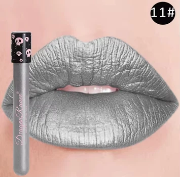 Губная помада Dragon Ranee №11 Срібна Matte Lip Gloss