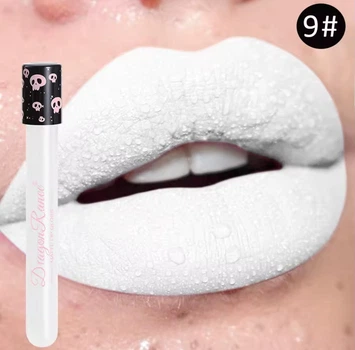 Губная помада Dragon Ranee №9 Біла Matte Lip Gloss