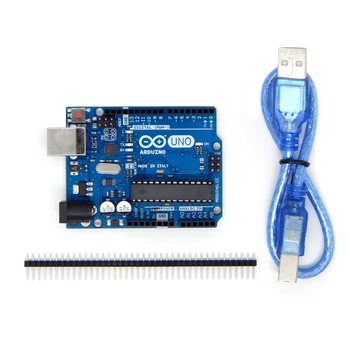 Плата для обучения Arduino UNO R3 V4.0(ATmega328P + ATmega16U2 + USB кабель) - качество