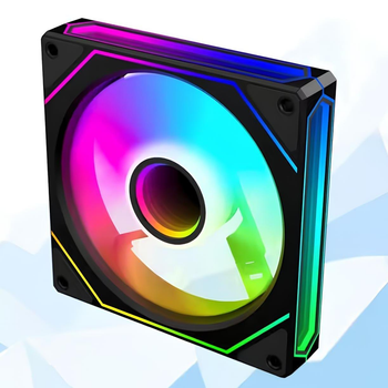 Вентилятор UPSIREN UF-4 INFINITY PRISM BLACK REVERSED (UF-4 INFINITY PRISM BLACK REVERSED)